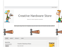 Tablet Screenshot of creativehardwarestore.com